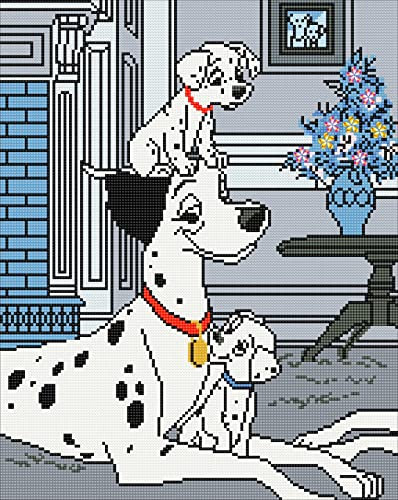 CRYSTAL ART Disney 101 Dalmatians Diamond Board 40 x 50 cm