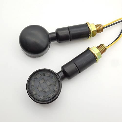 Lauflicht Blinker LED kompatibel für Kawasaki Vulcan S RV299 getönt sw