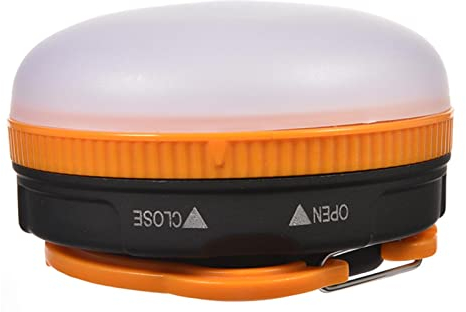 MODGAL Lanternes de camping à LED, lampe d'extérieur alimentée par piles, veilleuse pour fournitures de survie en plein air, 5 modes d'éclairage, étanchéité IP44