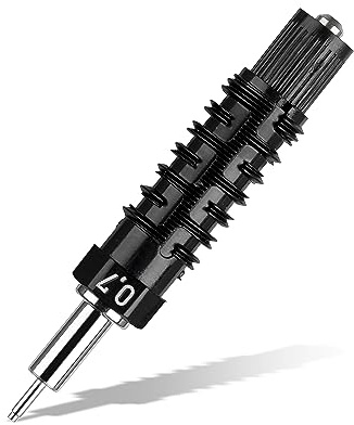 Aristo AR64070PRO MG1 PRO Ersatz-Zeichenspitze für Tuschfüller MG1 PRO Strichstärke 0,70 mm (verchromte Zeichenspitze für hohe Präzision und Langlebigkeit, gleichmäßiger Tintenfluss) schwarz
