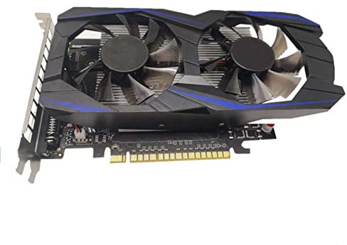 Tweovnai Carte Graphique Professionnelle GTX1050TI 1GB DDR5 128Bit DVI VGA Carte VidéO de Jeu GPU Compatible pour Les Jeux sur Ordinateur