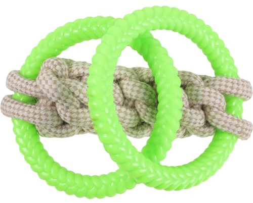 DRESSOOS Haustier-baumwollseilspielzeug Hundespielzeug Zum Schleppertraining Spielzeug Zum Ziehen Von Haustieren Spielzeug Zum Schleppen Von Hunden Welpenschlepphunde Beissen Gummi Der Hund