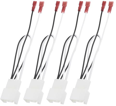 QUARKZMAN 4 STK.Auto Lautsprecher Steckverbinder Kabelbaum Adapter für Ford Edge 2010-2024