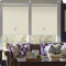Graywind Customised Smart Blackout Roller Blinds Compatible with Alexa Google, Delicate Design Texture Wifi Hardwired Electric Blinds with Remote, Motorised Window Shades, Striped Beige