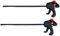 Unibos | Set of 2 18” Bar Clamps | Ideal for Woodworking, Picture Framing & DIY Projects | 300mm Clamp Capacity | Durable Build | for Efficient Workshop Clamping (2)