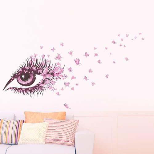 astylishome Wandtattoo Schmetterlinge Deco Wandaufkleber Wandsticker Wanddeko Kinderzimmer Spielzimmer Schlafzimmer Wohnzimmer Flur Bad Kindergarten 0111