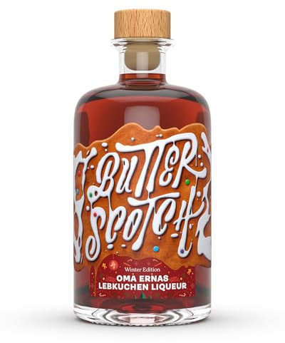 Butterscotch Lebkuchenlikör I Oma Ernas Lebkuchen Liqueur I 20% Vol. (1 x 0.5 l)