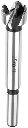 SUQIN Mèche Forstner Professionnel 15mm Pour Bois-Foret Forstner pour bois durs-Foret à Bois à Manche Rond Tranchant Et Durable-mèches forestières Longueur 90mm