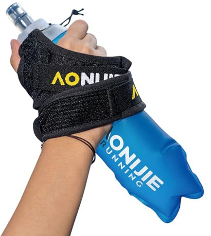 TRIWONDER Gourde à Main 500 ml Porte-Bouteille Souple pour Running Course