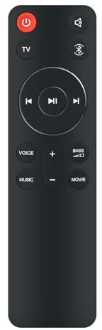 New SB510 SB550 Replacement Remote Control Compatible with 200W JBL Cinema SB510 3.1 Channel Soundbar with Built-in Subwoofer