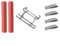 Zeroupshop Water Landing Skid Float Kit for DJI Mini 3 Pro/Mini 4 Pro, Heightening Tripod Floating Bracket, Buoyancy Rod Set