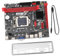 SHINEOFI Base ATX Dual para Pc de Escritorio Compatible con CPU Accesorio Informático Profesional y Práctico
