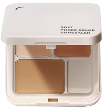 3 Farben Concealer-Palette: Cremige Foundation mit starker Deckkraft und Textur für einen gleichmäßigen Teint | für Gesicht, Augen, Hautpflege, Make-up
