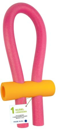 WeKo FUN Schwimmnudel Set mit 6-Loch Verbinder | 160 cm Poolnudel | Ø 6,5 cm | 9 Farben zur Auswahl | Aquafitness & Wassergymnastik
