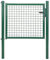 Alberts 600037 Wellengitter-Einzeltor | verschiedene Breiten und Höhen | grün | Breite 100 cm | Höhe 75 cm