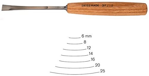 PFEIL Swiss Made 12mm #3 Sweep Fishtail Gouge