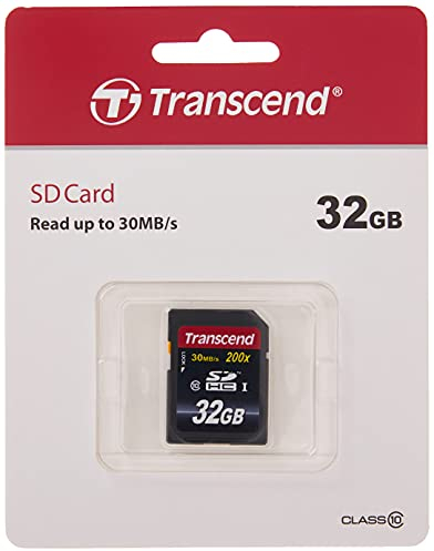 Transcend Extreme-Speed SDHC Class 10 Speicherkarte (bis 30MB/s Lesen)