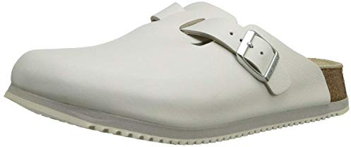 Birkenstock Unisex Boston White Lthr, weiß