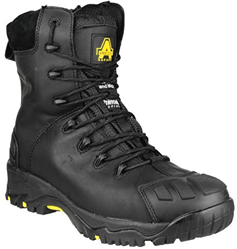Amblers Safety Mens FS999 Hi Leg Composite Safety Boot with Side Zip