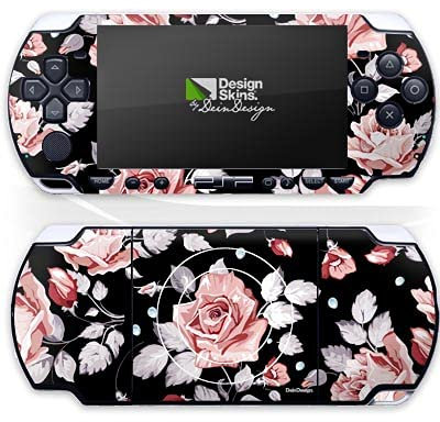 DeinDesign Skin kompatibel mit Sony PSP 1000 Folie Sticker Rose Blume Pattern