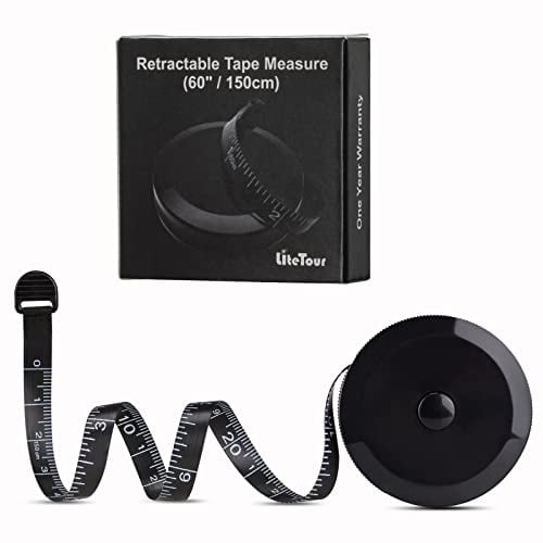 Maßband für Körpermaß Klein Maßband für Schneider 60 Inch 150 cm Schwarz