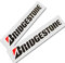 Twisted Melon Bridgestone Sponsor Grafiken Aufkleber X 2 Medium Schwarz Vinyl Wand, Laptop, Fahrzeug, Elektronikgerät Minimalistisch Wasserdicht
