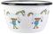 Pippi Langstrumpf Schale, 600ml, Emaille schüssel, Müslischale, Snackschale, Servierschüssel, für kinder und erwachsene