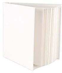 Seawhite Skizzenbuch, quadratisch und schwer, Hardcover, 195 x 195 mm, Weiß