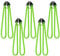 Obert 5 Pcs Elastic Rubber Band for Fishing Slingshot Replacement Bands for Broadheads Fishing Slingshot Bowfishing Fishing Slingbow (Pack of 5)