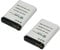 Trade-Shop Replacement Li-Ion Battery compatible with Nikon EN-EL23 Suitable for Coolpix B700 P900 S810c P610 P600 P610S P900S Pack of 2