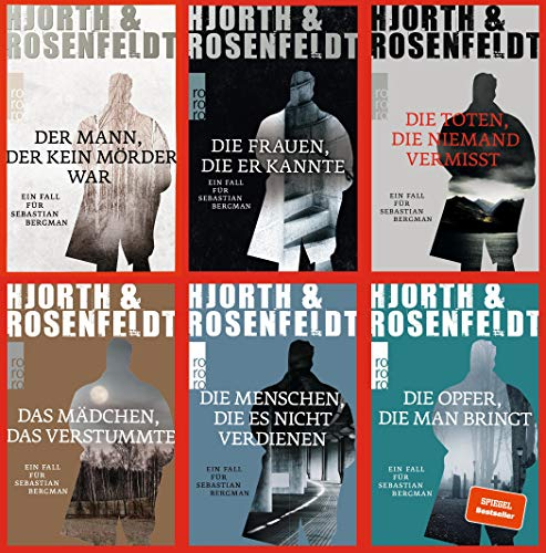Die Sebastian-Bergman-Reihe Band 1-6 plus 1 exklusives Postkartenset (Krimi)