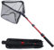 Sougayilang Fishing Net Fish Landing Net, Foldable Collapsible Telescopic Pole, Durable Nylon Material Mesh, Safe Fish Catching Or Releasing-RSJ115CM