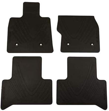 Original Fußmatten Satz 4er Set aus Gummi Stelvio 50903565