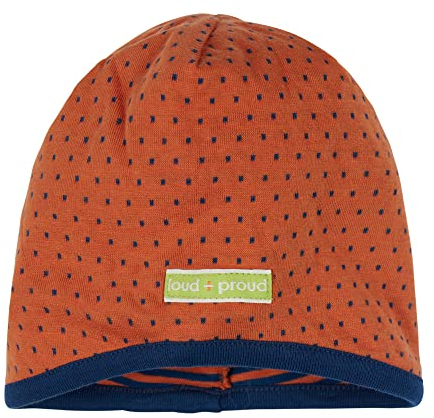 loud + proud Mütze Doubleface, GOTS Zertifiziert