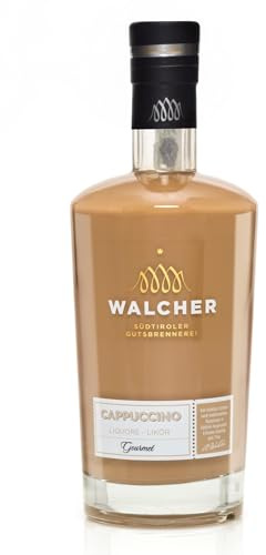 Walcher Brennerei Cappuccino Likör 1x 0,7l - 17% Vol. | Cremiger Kaffeelikör aus Südtirol