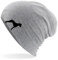Huuraa Mütze Deutscher Boxer Silhouette Geschenk Heather Grey Deutscher Boxer Accessoire