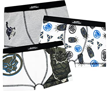 Marvel Boys Black Panther Underwear 3 Pack