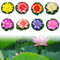 8 Stück Künstliche Seerosen, Schwimmende Blumen, Artificial Lotus, Eva Lotus Flower Teich Wasserlilie, Seerosen Künstlich, Künstliche Lotusblume für Gartenterrasse Pool Aquarium Dekoration