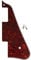 SHENGSUI 3-lagiges LP Gitarren-Pickguard Schlagbrett für Epiphone Les Paul Red Turtle Shell