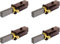 Young Wolf 4 pz Aspirapolvere Spazzole di Carbonio Supporto Motore di Ricambio Misura per Numatic Parti Compatibile con 230155 230240 2311480