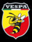 Vespa Piaggio Emblem Kaskade 3D-Aufkleber-Gel GT GTS GTV LX LXV S Logo