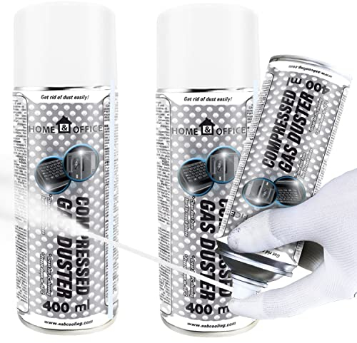 AABCOOLING Pack of 2 Home&Office Gas Duster Freezing Spray 400ml K5, Freezer Spray, Freezes Down to -50*C Multipurpose Tool, Engine Cleaners, Automotive, Fluids