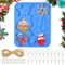 TSASWEET Moule Silicone Noël Résine Époxy - Décoration pour Porte-Clé et Bougie