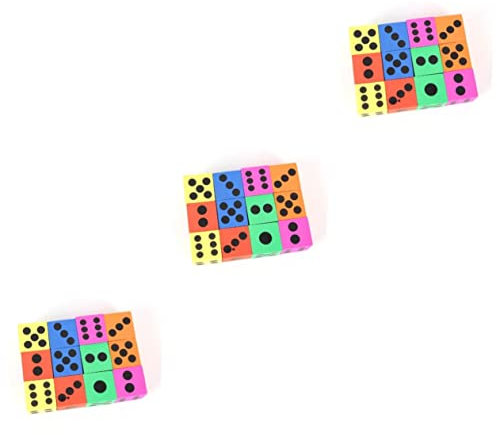 TOYANDONA 36 STK Gehirn Spielzeug Würfel GEH, SAGT Bubble-Anzug Für Erwachsene Schaumstoffblöcke Puzzle-Spielzeug Bunco-spielset Verschiedene Spielzeuge Kinderanzug Fitness Geschenk Groß