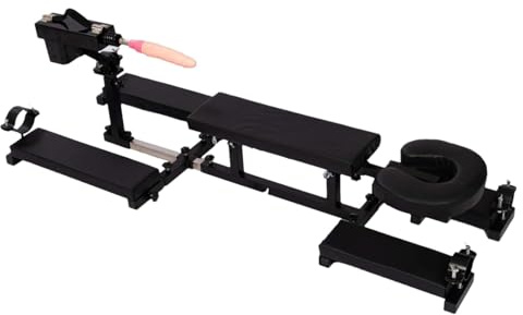 HeYie Bondage spreader bar with sex machine BDSM torture frame adjustable sex chair 2-in-1 sex furniture handcuffs ankle cuffs bondage set slave torture sex toy bondage spreader bar for couples