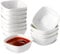 UIBFCWN 12 Pezzi Ciotole per Salsa, 7,3 X 7,3 X 3 cm Ciotoline per Aperitivo, Ciotola Di Immersione Quadrata, Piatto per Salsa Di Soia Da Immersione, Mini Ciotole per Salsa, Spezie, Frutta, Snack