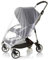 1 Pièce Moustiquaire Poussette Universelle, Moustiquaire Bébé pour Poussette, Protection Anti-Insectes pour Bébés, Moustiquaire de Bébé Blanc, Moustiquaire de Bébé Housse en Polyester