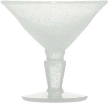 Memento Bicchiere Glass Coppa Martini Vetro (Bianco)