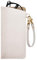 DOMIPHIE Brillenetui Weich, Leder Brillenhülle Premium Sonnenbrillen etui mit Schlüsselband, Aufhängbar Brillen Etui für Damen Herren Reisen im Freien (Beige)