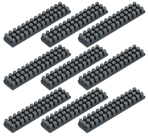 9 Stück 3D-Drucker Silikon-Düsenbürste für Bambu Lab A1, 3D-Drucker Hotend-Düsenbürste Ersatz-Kit Cleaner, 3D Drucker Zubehör (nicht für Bambu A1 Mini)